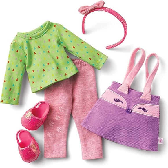 American Girl WellieWishers Smart as a Fox School Outfit for 14.5" Dolls - Picture 1 of 8